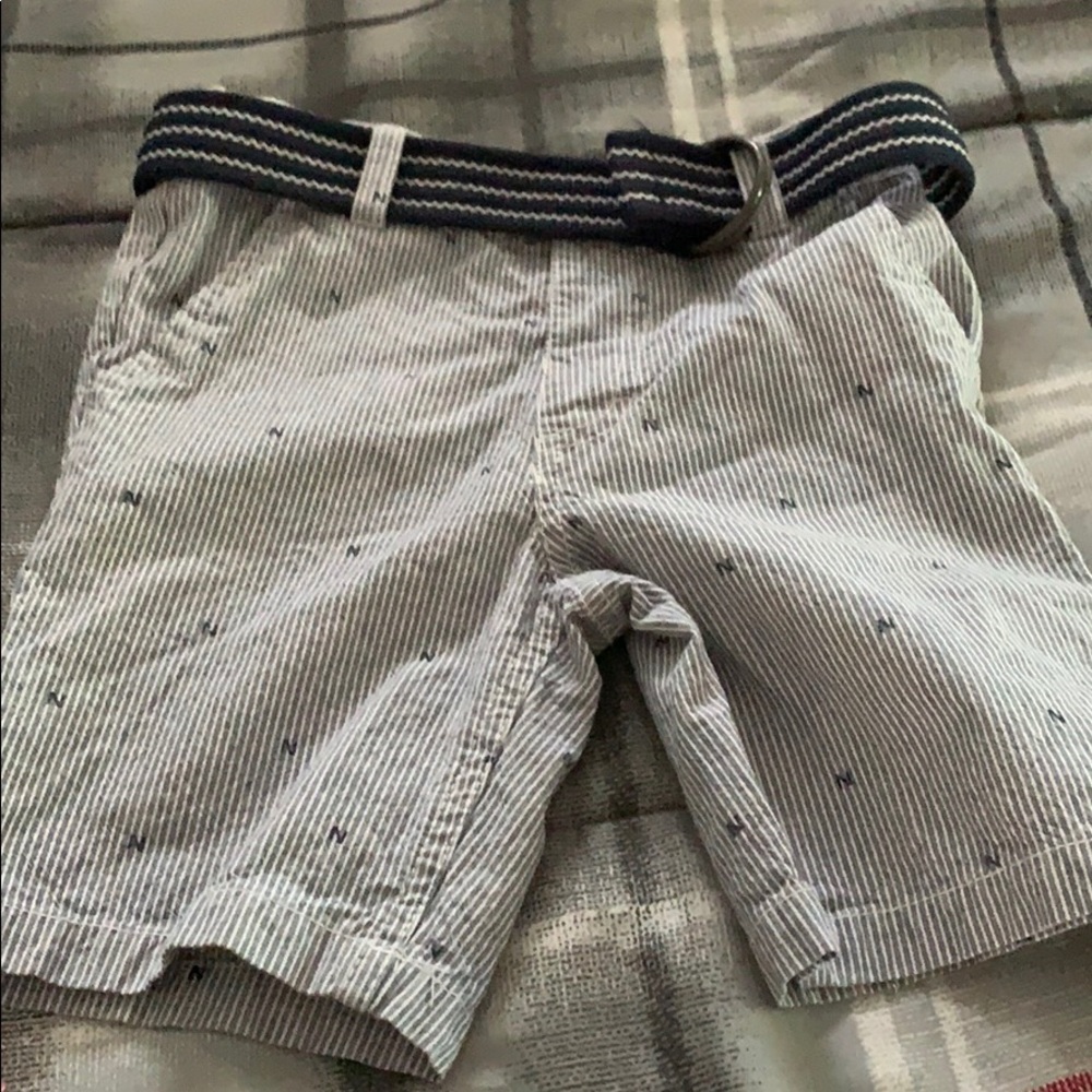 Boys nautica shorts blue white